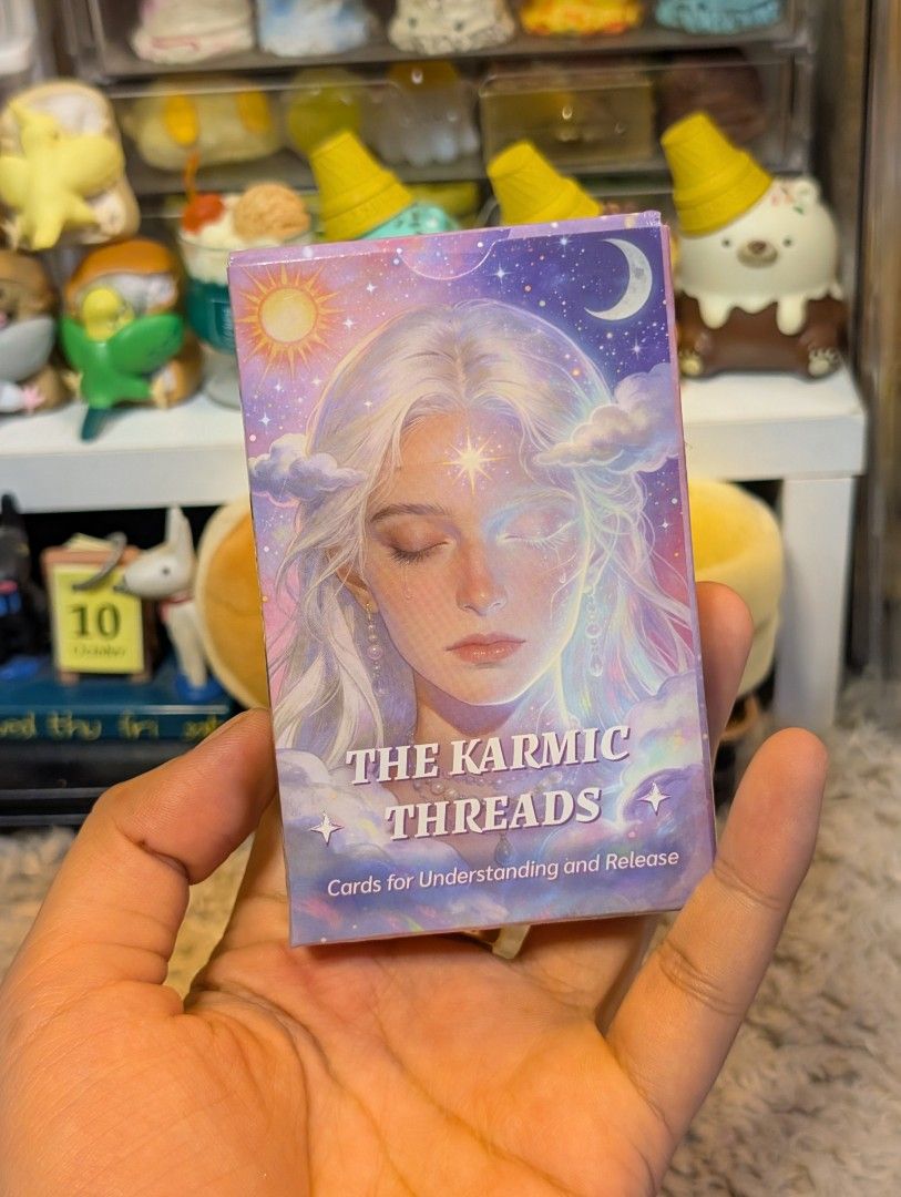 The Karmic Threads Card Set (Category: Card Packs) located in San Pedro. Submitted by eurisilvers (Listing ID 1467976906, Image 1). Description: — shipping is via J&T Express — mop: gcash, maya, bank transfer — location: san pedro city, laguna.