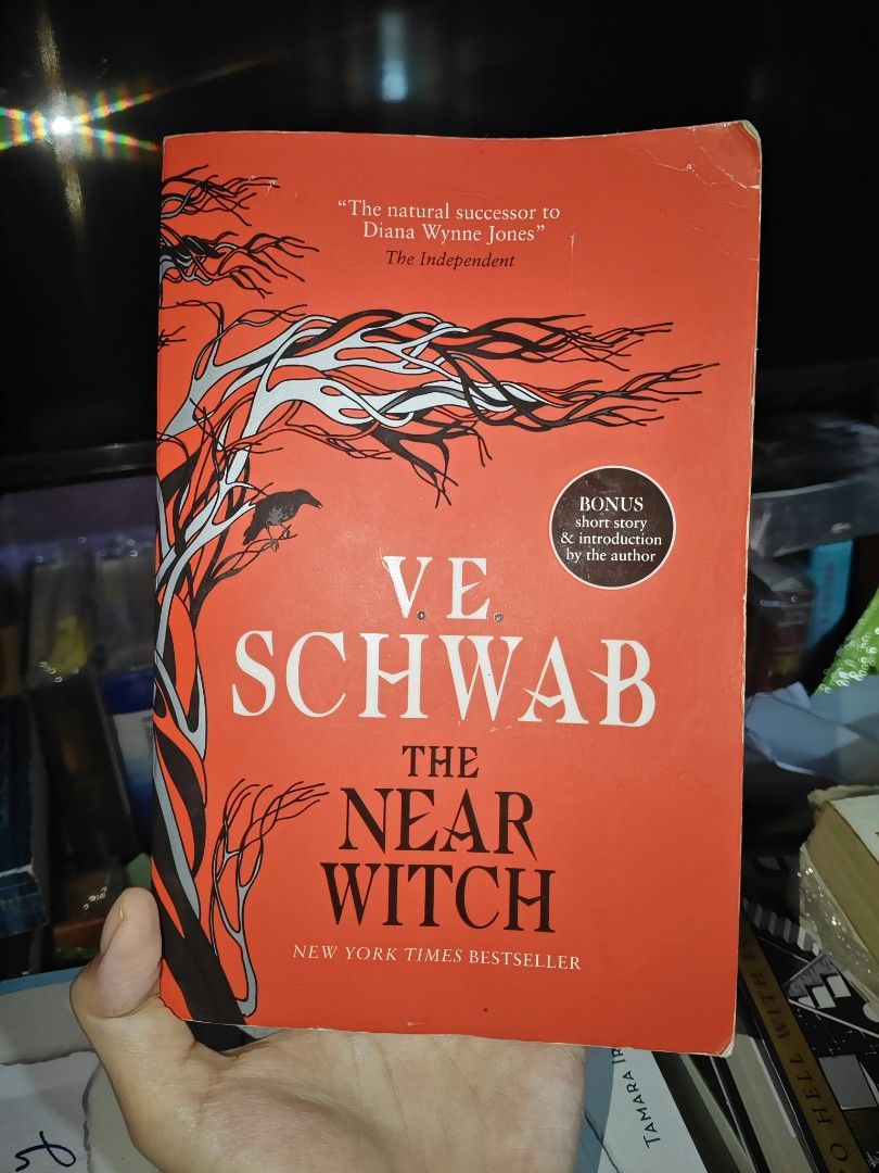 The Near Witch by V.E. Schwab (Category: Storybooks) located in Manila. Submitted by soleilmirai (Listing ID 1467861468, Image 1). Description: - Atmospheric debut dark fairy tale novel by #1 New York Times bestselling author V.E. Schwab (The Invisible Life of Addie LaRue) - Official UK trade paperback edition (Titan Books, featuring an introduction by the author and bonus short story "The Ash-Born Boy") - Follows sixteen-year-old Lexi in a lonel