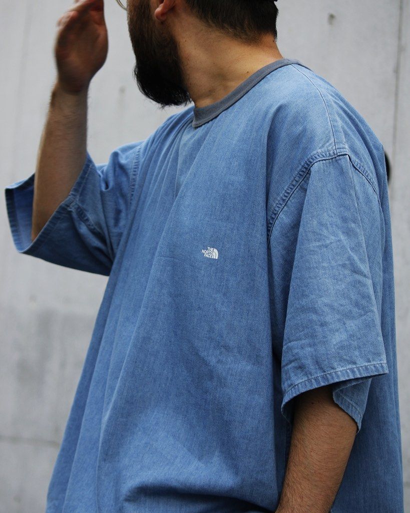 The North Face Purple Label Light Denim H/S Pullover (Category: Tshirts & Polo Shirts ) located in Villasis. Submitted by aldrian30 (Listing ID 1467968178, Image 2). Description: The North Face Purple Label Light Denim H/S Pullover Good condition, (has mini stain) ₱ 1080 + sf.