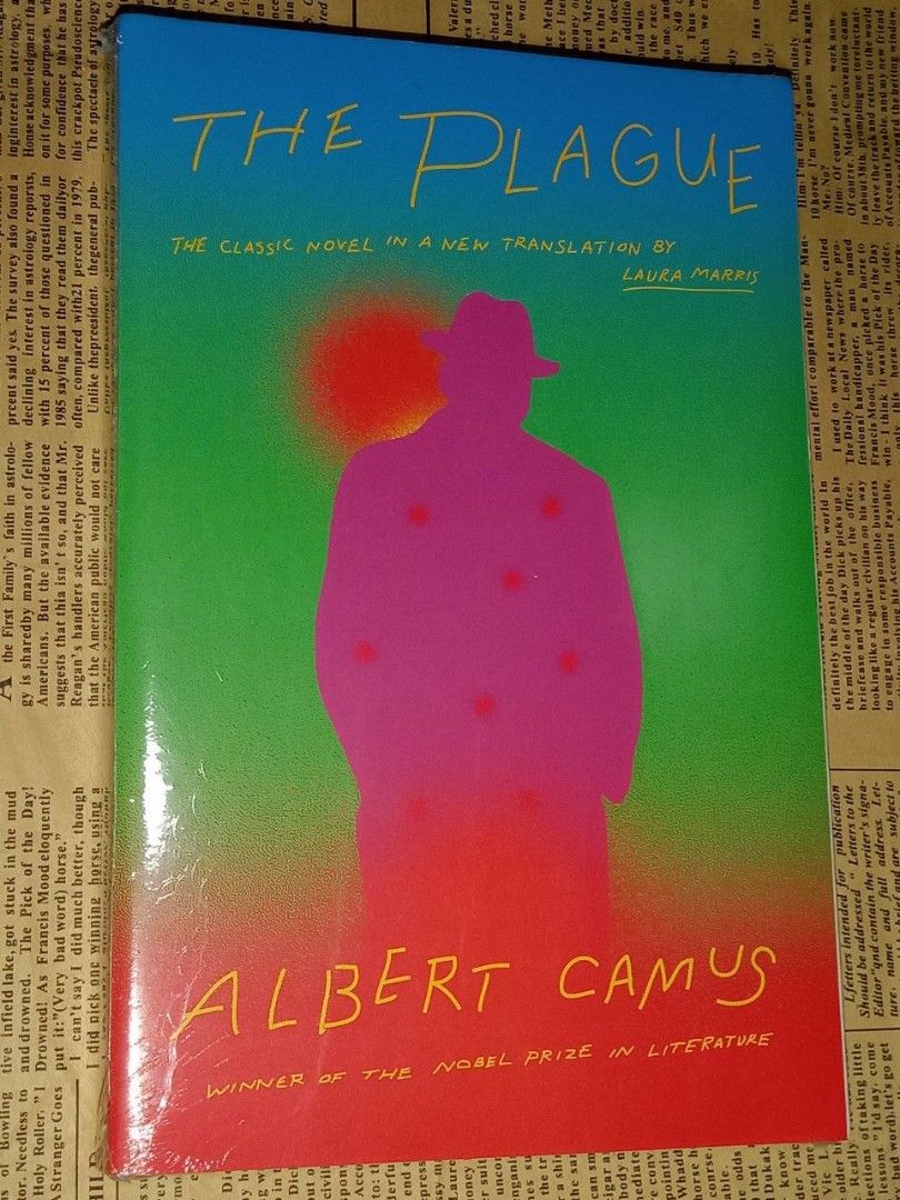 The Plague by Albert Camus New (Category: Storybooks) located in Manila. Submitted by hdbookshop (Listing ID 1468031720, Image 1). Description: - Title: The Plague by Albert Camus - Edition: Nobel Prize in Literature winner - Format: Paperback - Condition: Brand new, unread, crisp pages - Source: Bought recently from Fully Booked - Original price: ₱699 ⚠️SURE BUYERS ONLY Make an offer if SURE BUYER. Due to Carousell's reply qouta, only serious bu