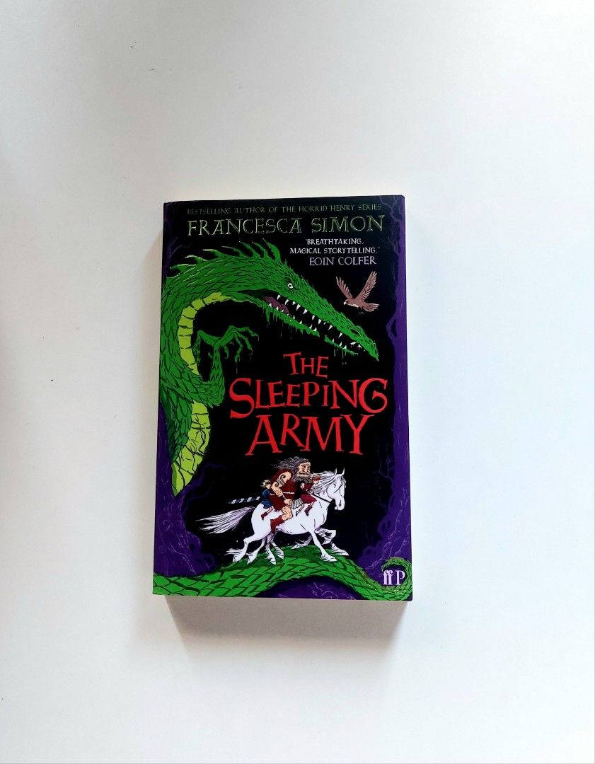The Sleeping Army by Francesca Simon (Category: Storybooks) located in Tanauan. Submitted by solanareads (Listing ID 1467989500, Image 1). Description: 📚 major bookshelf clean out / clearance sale ~ — RFS: decluttering my bookshelves and switching to digital books — MOP: Gcash | fast shipping *feel free to send a message if you wish to negotiate the price :).