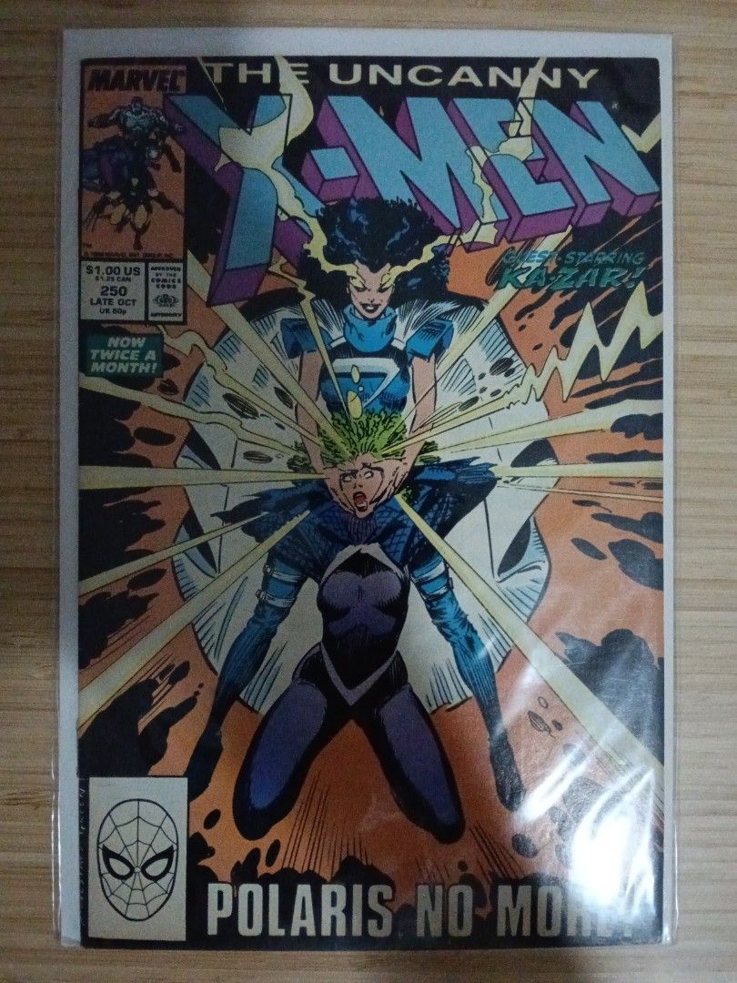 The Uncanny X-Men #250 (Category: Comics & Manga) located in Taguig. Submitted by bry_chua (Listing ID 1467941070, Image 1). Description: - Last price posted - Bagged and boarded Location: Taguig MOP: G-Cash, Maya, or Bank Transfer MOD: Lalamove, Grab, LBC, J&T Buyer will shoulder delivery fee Crossposted.