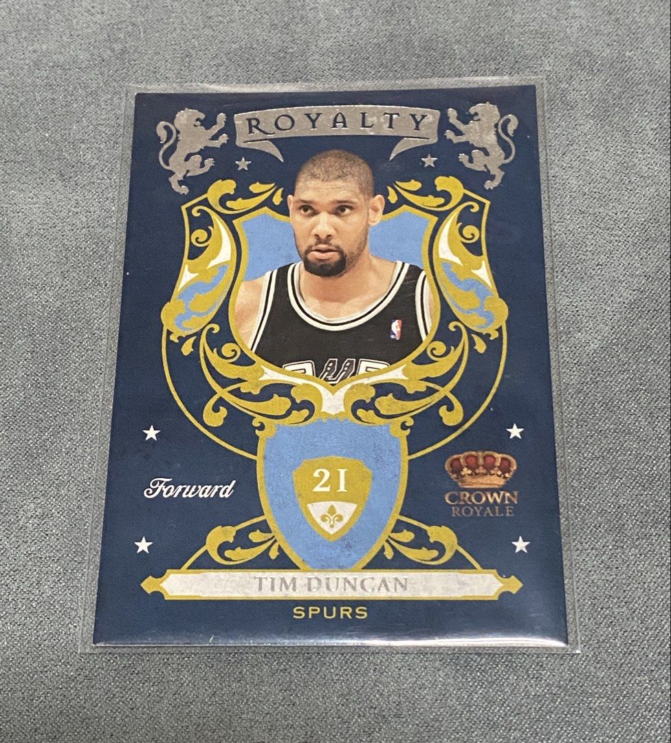 Tim Duncan Panini Crown Royale Royalty (Category: Raw Singles) located in Batangas. Submitted by hobbysyo (Listing ID 1468006704, Image 1). Description: Mop Gcash or Bpi Addl sf .