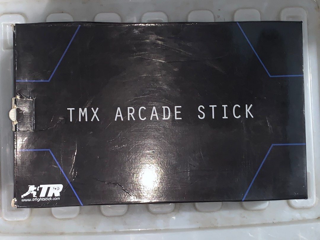 TMX Arcade Stick Custom Build Enclosure Box Thick Metal, Video Gaming ...