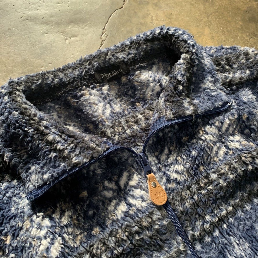 Tokyo Eiyori Blue Nordic Pattern Fleece Zip Jacket (Category: Coats, Jackets and Outerwear) located in Valenzuela. Submitted by jaejoe (Listing ID 1467907504, Image 2). Description: Size: Medium Issue: No Issue Location: Caybiga, North Caloocan Courier: JNT Express.