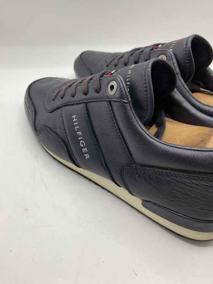 TOMMY HILFIGER MAXWELL Midnight Blue SNEAKERS Legit/Authentic (Category: Sneakers) located in Davao. Submitted by arthury421 (Listing ID 1468021272, Image 2). Description: TOMMY HILFIGER MAXWELL Midnight Blue SNEAKERS Legit/Authentic ITEM Condition: GOOD ITEM Issue: SIGN of USED, No BOX flaws if any, are barely noticeable PLS. SEE ALL PHOTOS TO APPRECIATE SIZE Tag: 11 US, 10 UK, 44 EU INSOLE TAPE: 27CM ₱ 1800 only +sf Mop: Gcash Interested Pm Tha
