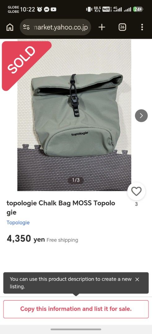 TOPOLOGIE CHALK STYLE SLING BAG (Category: Sling Bags) located in Taguig. Submitted by jaybee0822 (Listing ID 1468001475, Image 1). Description: TOPOLOGIE CHALK STYLE SLING BAG MOSS GREEN EXCELLENT TO NEW 1250 + SF.