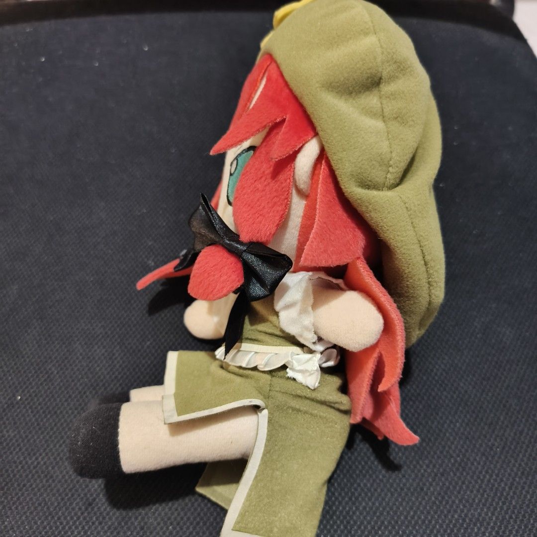 Touhou Hong Meiling Fumo (Category: Plushies & Soft Toys) located in Muntinlupa City. Submitted by decluttering.collectibles (Listing ID 1467884417, Image 2). Description: authentic v1 hong meiling fumo like new.