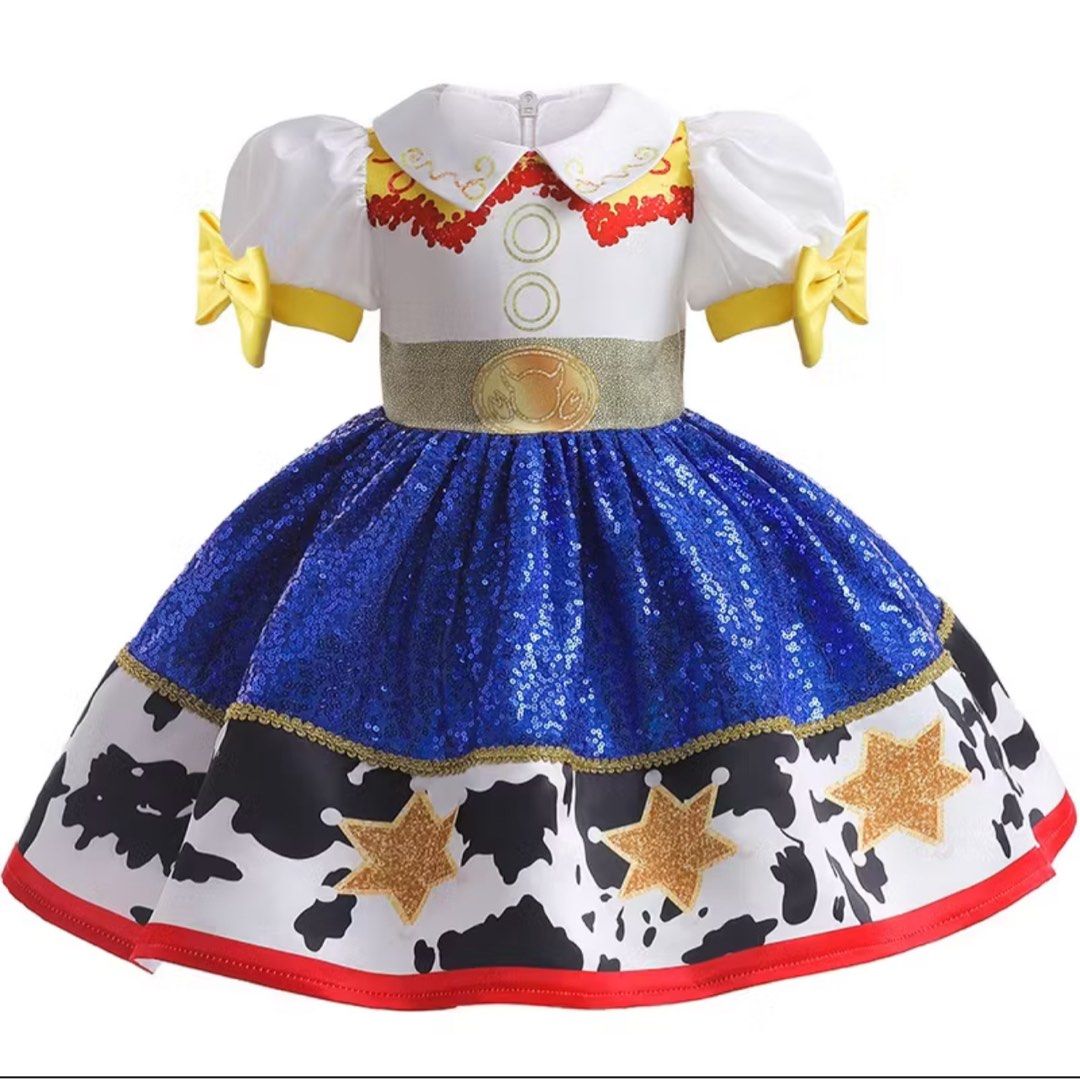 Jessie Costume Dress (Category: Babies & Kids Fashion) located in Caloocan City. Submitted by gazellection.shop (Listing ID 1467840363, Image 1). Description: Never been used. 9-12 months size.