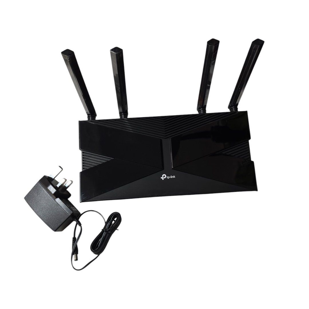 TP-Link AC1800 Archer AX23 (Category: Office & Business Technology) located in Paranaque City. Submitted by dalle_closet (Listing ID 1467890097, Image 1). Description: slightly used pa ito. with plastic pa ung mga antenna .