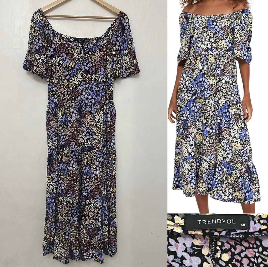 Trendyol Floral Dress (Category: Dresses) located in Iloilo. Submitted by vpscloset (Listing ID 1468051185, Image 1). Description: .