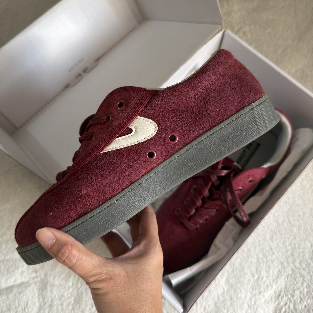 Tretorn Nylite Plus | Wine (Category: Sneakers) located in Quezon City. Submitted by helloherl_ (Listing ID 1467842571, Image 3). Description: US 5/ Eur 37 / CM 23.6 Used once in Japan With box & tags Not my style.