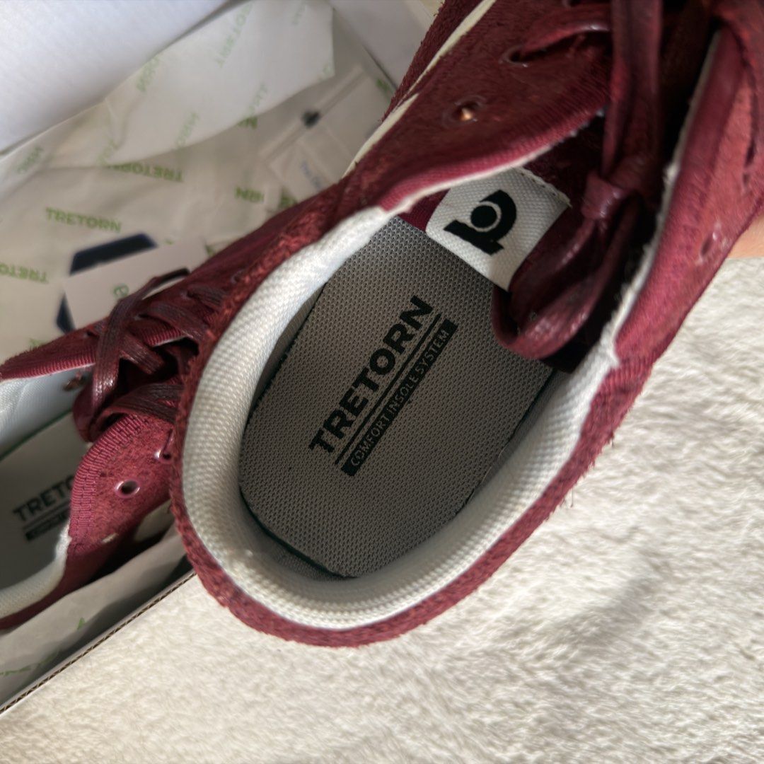 Tretorn Nylite Plus | Wine (Category: Sneakers) located in Quezon City. Submitted by helloherl_ (Listing ID 1467842571, Image 2). Description: US 5/ Eur 37 / CM 23.6 Used once in Japan With box & tags Not my style.
