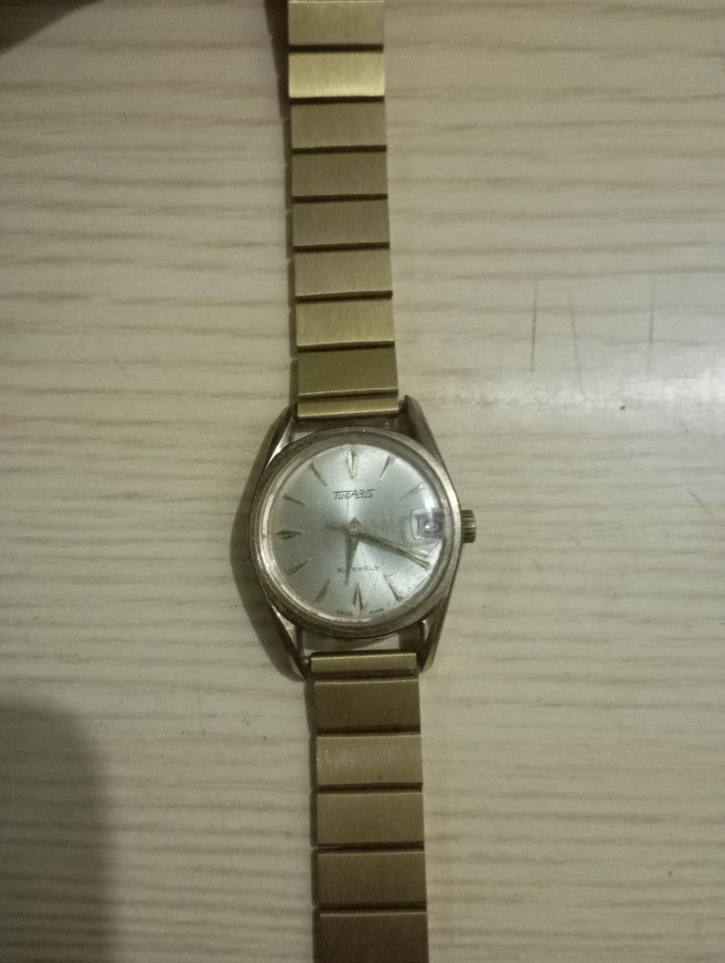 Tugaris winding (Category: Women's Watches) located in Las Pinas. Submitted by quick_deals_great_finds2 (Listing ID 1468049930, Image 2). Description: Original good working condition Vintage manual hand winding 25mm small.