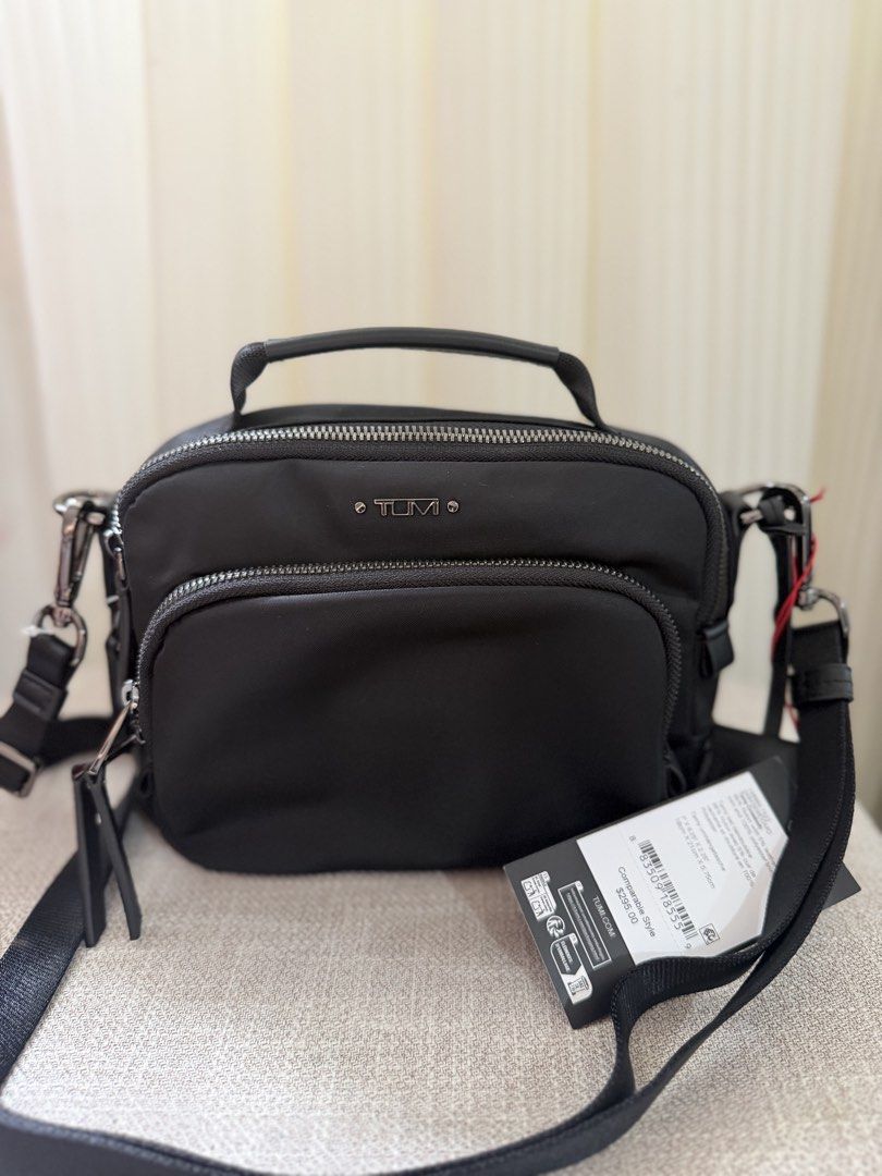 Tumi Tammy gunmetal hardware (Category: Luxury Bags & Wallets) located in Legazpi City. Submitted by thebagbragbyjojo (Listing ID 1468005260, Image 1). Description: Onhand in ph! 100% from USA. NOT FAKE NOT FAKE NOT FAKE. with tag and paper bag🩷.