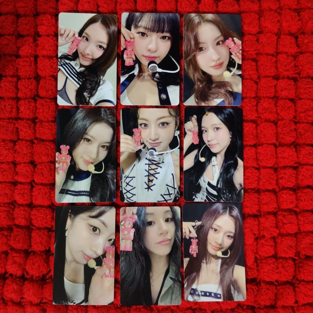 TWICE Bearbrick Collab Photocard Set (Category: K-Wave Merchandise) located in Manila. Submitted by chin.tan (Listing ID 1467973909, Image 1). Description: WTS / LFB Selling TWICE Bearbrick Collab photocard set. You can message me for more inquiries. Thank you MOP - Gcash / Maya MOD - J&T / GGX / SDD (book and shoulder by buyer) Location - Manila .
