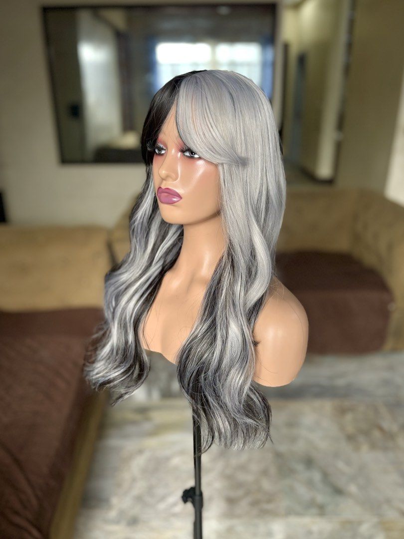Two Tone Wig (Brand New!) (Category: Hair Accessories) located in Manila. Submitted by stellarwigs (Listing ID 1467847679, Image 3). Description: Two Tone Wig For Sale! Price: ₱650 only! (brand new) ✅Easy To Wear! ✅High Quality Hair ✅Can be curled or straightened and washed. ✅Adjustable Strap on the back. ✅On Hand! Shipping available nationwide. ✅Same day delivery around metro manila. loc: caloocan city. PM FOR ORDERS! ✨.