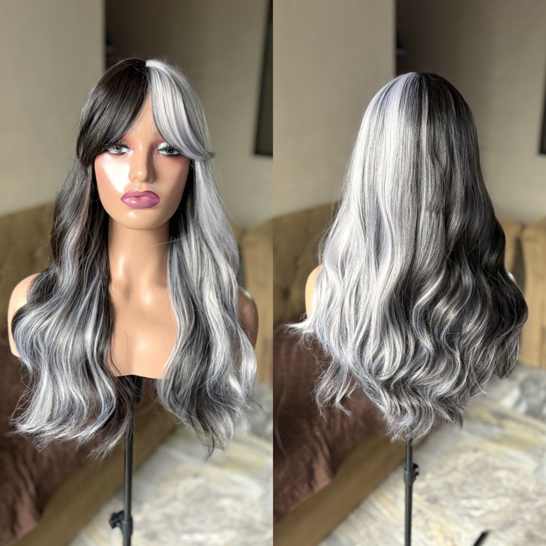Two Tone Wig (Brand New!) (Category: Hair Accessories) located in Manila. Submitted by stellarwigs (Listing ID 1467847679, Image 1). Description: Two Tone Wig For Sale! Price: ₱650 only! (brand new) ✅Easy To Wear! ✅High Quality Hair ✅Can be curled or straightened and washed. ✅Adjustable Strap on the back. ✅On Hand! Shipping available nationwide. ✅Same day delivery around metro manila. loc: caloocan city. PM FOR ORDERS! ✨.