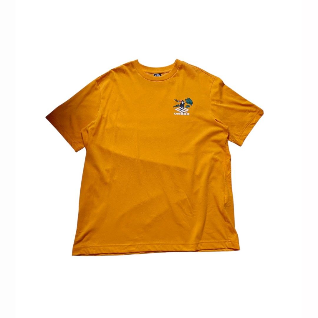 Umbro yellow tshirt (Category: Formal Shirts) located in Davao. Submitted by jeff_thrifts (Listing ID 1467849994, Image 1). Description: .