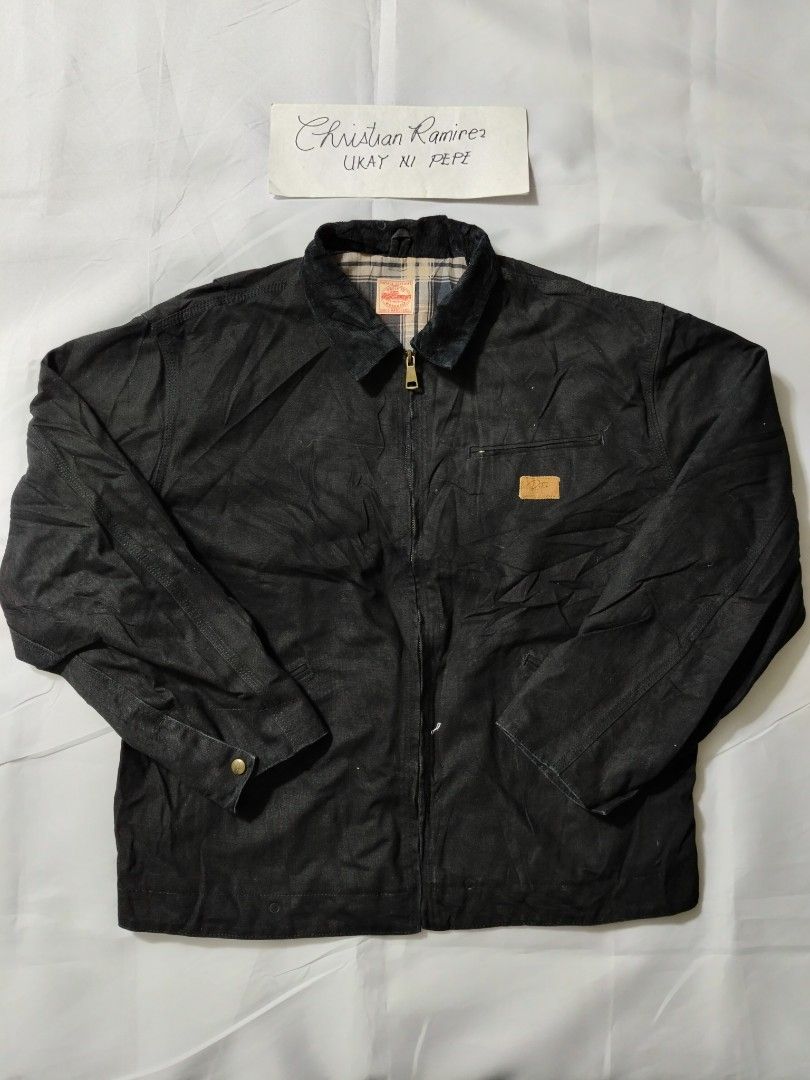 Uncle fu Detroit jacket (Category: Coats, Jackets and Outerwear) located in Bocaue. Submitted by ukaynipepe (Listing ID 1468025230, Image 1). Description: Uncle Fu Detroit jacket Corduroy collar Width 26 Length 27.5 Excellent condition No flaws.