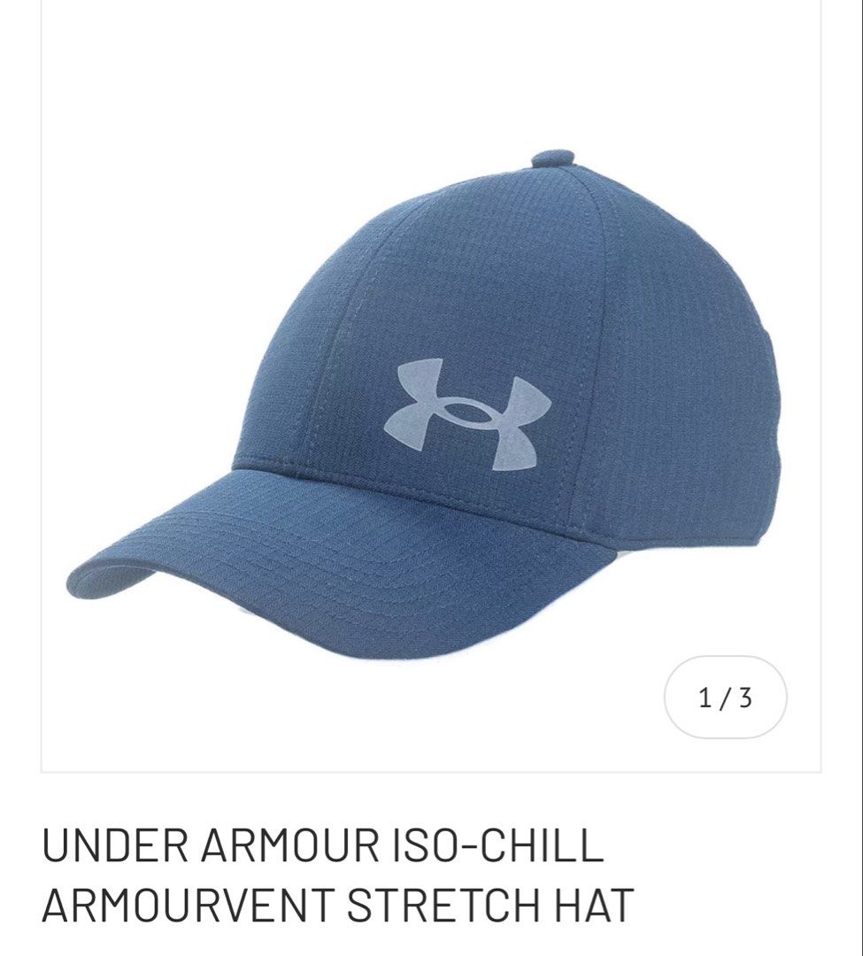 Under arm*ur close cap (Category: Caps & Hats) located in Manila. Submitted by paulovenegaskalakal2020 (Listing ID 1467897449, Image 2). Description: For sale! Kalakal Under Arm*ur close cap Iso-chill armourvent stretch hat Adult- Medium to Large Good as new Crispy Clean & reshape Ready to use MINE 1,280 +sf.