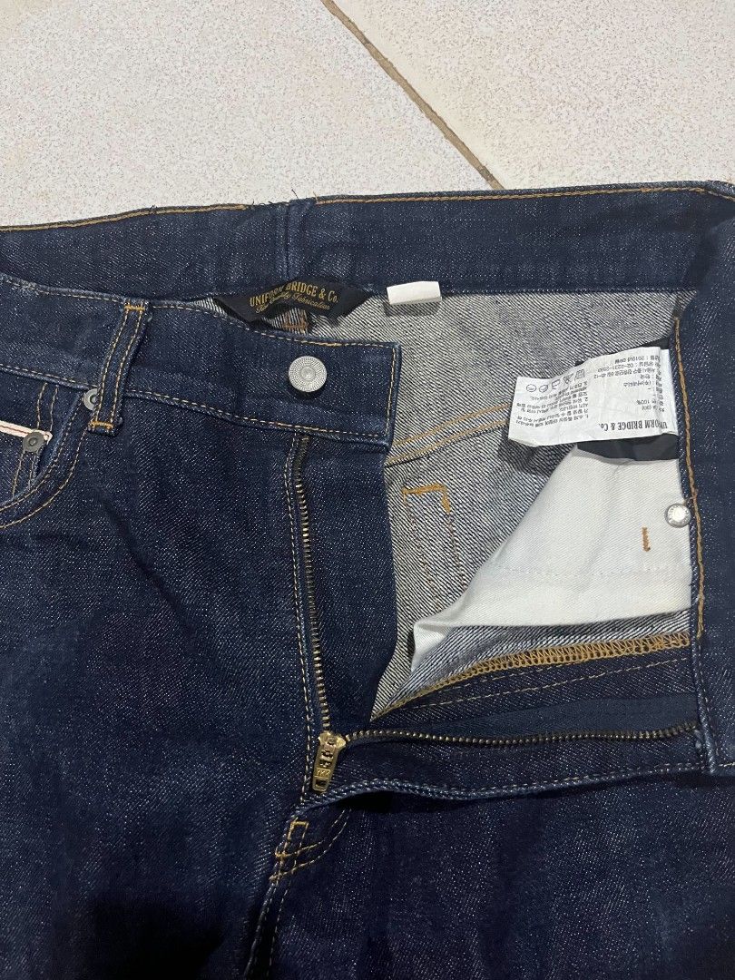 Uniform bridge & Co. Selvedge raw denim (Category: Jeans) located in Zamboanga. Submitted by saveearthwethrift (Listing ID 1468055677, Image 3). Description: pm for more details.