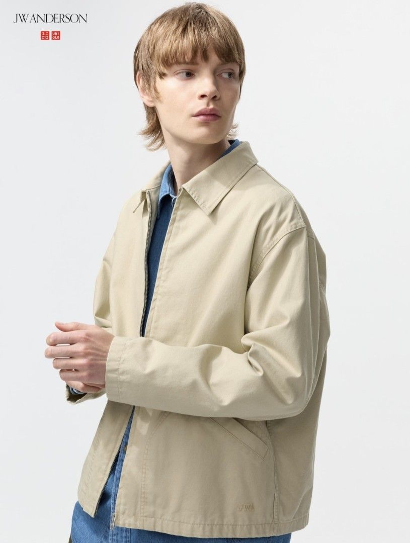 UNIQLO JWA ZIP UP BLOUSON - MEDIUM (Category: Coats, Jackets and Outerwear) located in Cebu City. Submitted by uniqloarchives_ (Listing ID 1467945340, Image 1). Description: UNIQLO JWA ZIP UP BLOUSON - MEDIUM WIDTH: 21 LENGTH: 25 📌BRANDNEW WITH HANGTAGS AND PAPERBAG 📌Color rate: 10/10 📌 NO ISSUES NEVER BEEN USED 📌RFS: WRONG SIZE 📍LOCATION:CEBU CITY 📦COURIER:J&T or MAXIM COD 🏷️₱2k + sf SRP: 2,490.