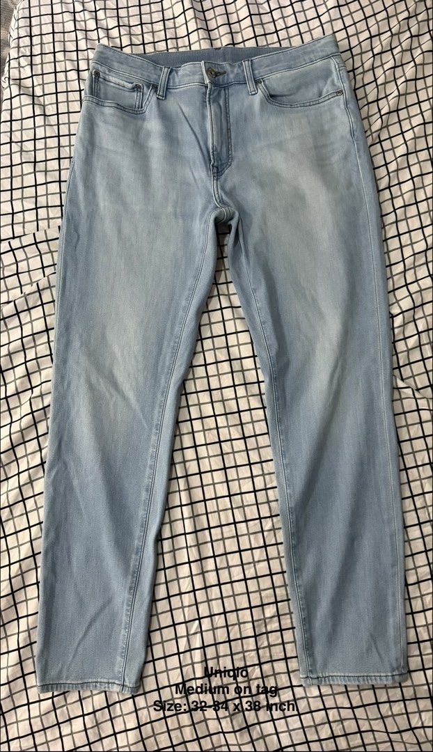 Uniqlo Slim fit Jeans (Category: Jeans) located in Quezon City. Submitted by pinkyswearshop (Listing ID 1467893364, Image 1). Description: .