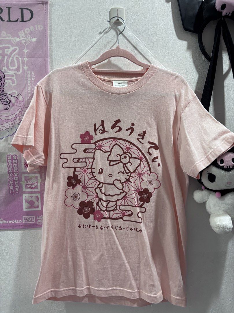 Universal Studios Japan Sanrio Hello Kitty Pink Tshirt (Category: Shirts) located in Bacolod City. Submitted by kyotori (Listing ID 1467996628, Image 1). Description: pink~peach colored super cute unique design fits S-M 📍 𝘭𝘰𝘤𝘢𝘵𝘪𝘰𝘯: 𝘣𝘢𝘤𝘰𝘭𝘰𝘥 𝘤𝘪𝘵𝘺 🍡 𝘱𝘢𝘺𝘮𝘦𝘯𝘵: 𝘣𝘥𝘰, 𝘨𝘤𝘢𝘴𝘩, 𝘮𝘢𝘺𝘢 🎁 𝘴𝘩𝘪𝘱𝘱𝘪𝘯𝘨 𝘤𝘰𝘶𝘳𝘪𝘦𝘳: 𝘧𝘭𝘢𝘴𝘩 𝙣𝙤 𝙧𝙪𝙨𝙝 𝙨𝙝𝙞𝙥𝙥𝙞𝙣𝙜, 𝙧𝙚𝙩𝙪𝙧𝙣𝙨, 𝙘𝙖𝙣𝙘𝙚𝙡𝙡𝙖𝙩𝙞𝙤𝙣, 𝙖𝙣𝙙 𝙧𝙚𝙛𝙪�