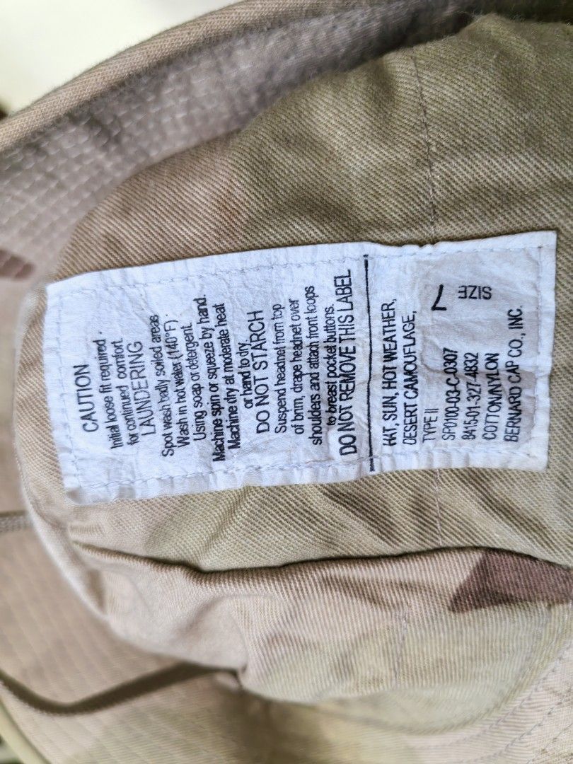 US Army/Military DCU Boonie Hat (Category: Caps & Hats) located in Navotas City. Submitted by zvz719 (Listing ID 1467901656, Image 2). Description: Great condition, only used once/twice. Size 56 cm or 7 in.