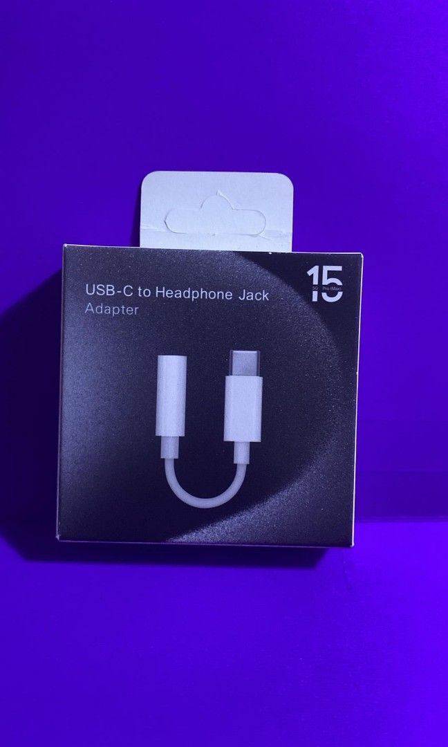 Usb-c to headphone jack adapter (Category: Portable Music Players) located in Manila. Submitted by pricious (Listing ID 1467909619, Image 1). Description: .