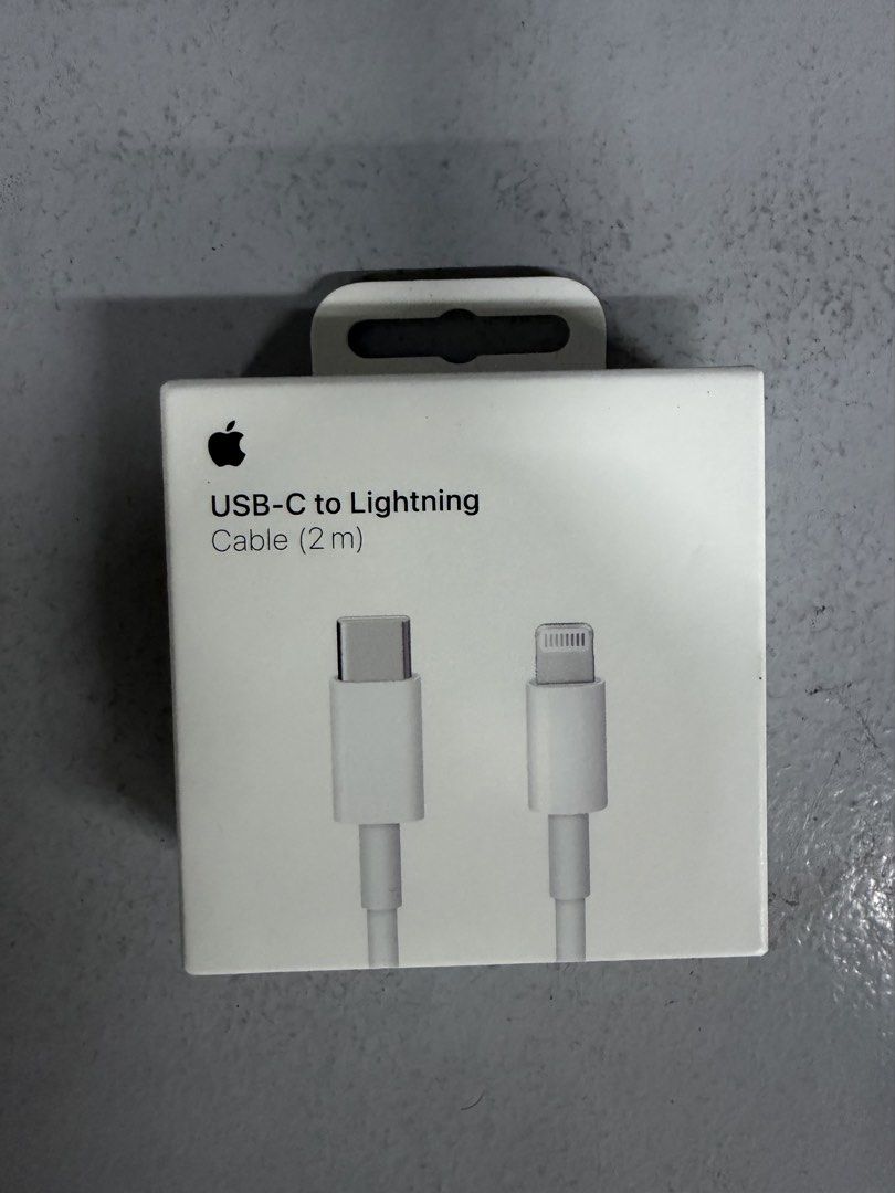 USB-C to lightning cable (2 m) (Category: Chargers & Cables) located in Manila. Submitted by wired_24x7 (Listing ID 1467911460, Image 1). Description: .