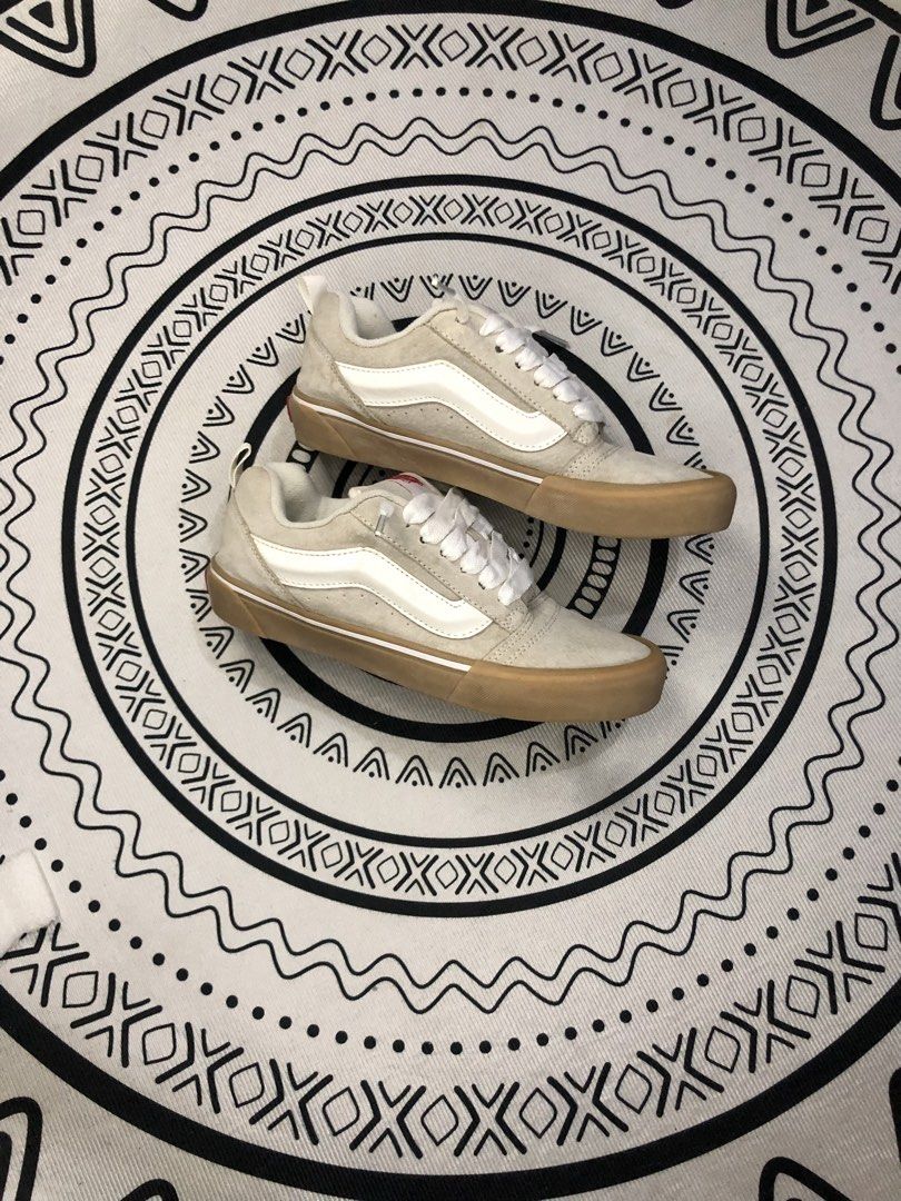 Vans Knu White Gum 🔥 (Category: Sneakers) located in Quezon City. Submitted by sjts22 (Listing ID 1468003953, Image 1). Description: •Excellent condition •Good as new .