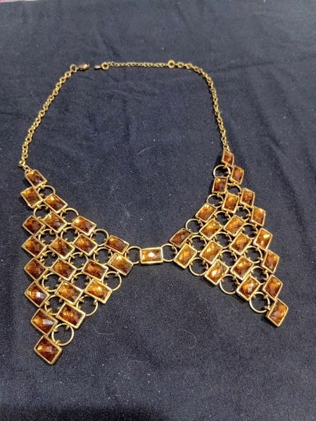 Various Necklaces (Category: Necklaces) located in Caloocan City. Submitted by mma_222 (Listing ID 1467911836, Image 2). Description: - Various necklaces of different materials - Style: Fun retro accessory - Closure & Fit: Black cord with adjustable silver chain and lobster clasp - Condition: Clean, well-kept, and ready to wear.