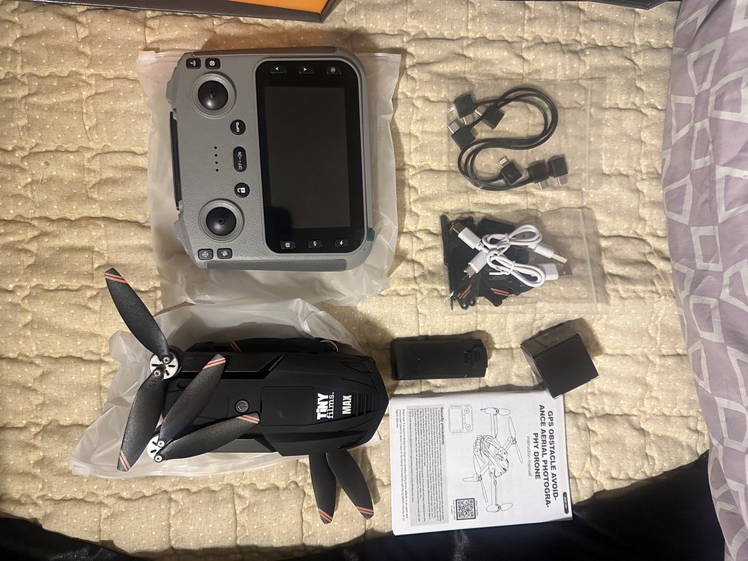 VI68 MAX GPS Obstacle Avoidance Aerial Photography Drone (Category: Drones) located in Caloocan City. Submitted by jhk2922 (Listing ID 1467959310, Image 3). Description: - Model: VI68 MAX Drone Kit - Condition: Brand new, unused, and still in original plastic wrapping - Includes: Controller, carrying case, manual, extra propeller blades, battery, and charging cables - Packaging: Comes complete in the original box - Ready for shipping or meetup!.