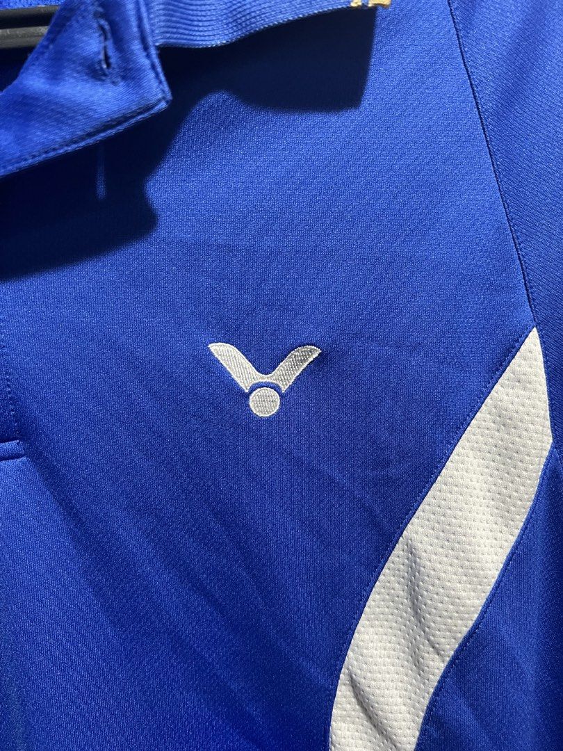 Victor Training Series Half Sleeve Polo TShirt (Category: Activewear) located in Manila. Submitted by jdstrll (Listing ID 1467963502, Image 2). Description: Width: 22 Length: 27 Issue already posted but still presentable when you wear 🚚Mode of Delivery: J&T/Lalamove/Meet up 🫴🏼 Price Still Negotiable 📦We ship nationwide: Luzon/Visayas/Mindanao 🧾Mode of Payment: Gcash/Landbank/BPI/Gotyme/RCBC ✅ Shipping fee should be shouldered by the buyer. �