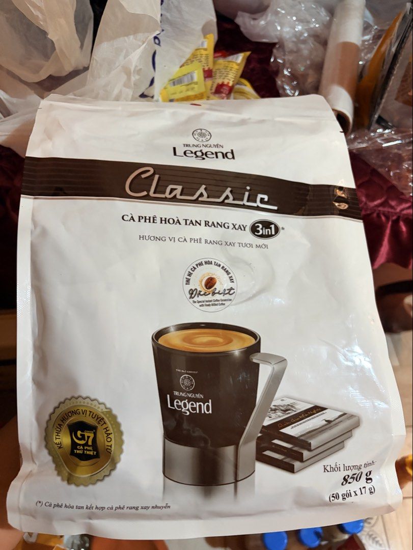 Vietnam Pasabuy Items: ONHAND in PH (Category: Spice & Seasoning) located in General Trias. Submitted by hayami.clo (Listing ID 1468008330, Image 2). Description: 1. ⁠Legend Classic 3in1 50packs inside - ₱950 2. ⁠Legend Cafe Sua Da - ₱500 (9pcs) 3. ⁠CafePho - ₱750 (30pcs) 4. ⁠Nescafe - ₱ 850 (25pcs) 5. ⁠HotSauce 270grams ₱150 || 130grams ₱100 6. ⁠Chili Sauce 255g ₱150 7. ⁠DauDam Vinegar Salad Dressing - ₱150 8. ⁠Condensed Milk Original/Choco/Stra