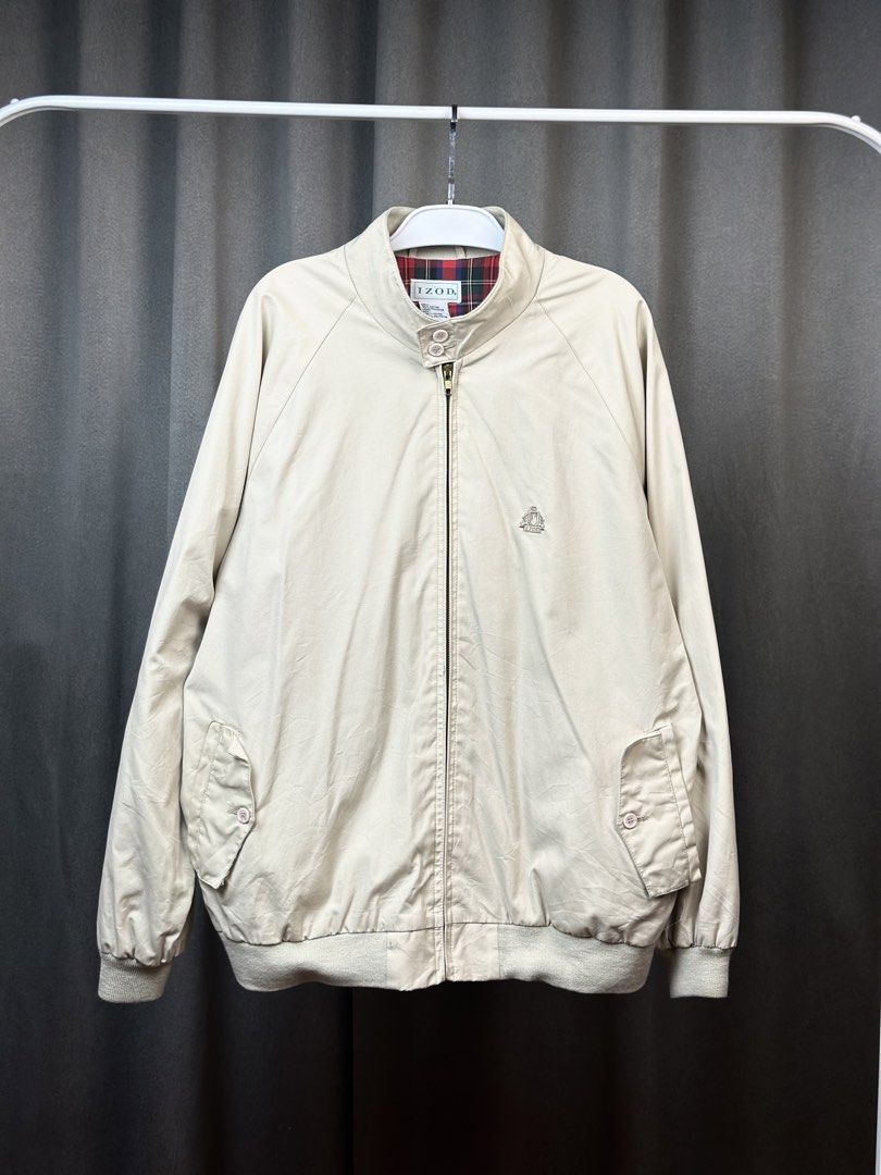 Vintage 90’s IZOR Harrington Jacket (Category: Coats, Jackets and Outerwear) located in Batangas. Submitted by geejay2ph (Listing ID 1467930299, Image 2). Description: sɪᴢᴇ: XL on Tag ; Neck to Bottom Length (28) in. Pit-Pit Width (25) in. Shoulder-Cuffs (24) in. ᴄᴏɴᴅɪᴛɪᴏɴs: Still in Excellent Vintage Condition .