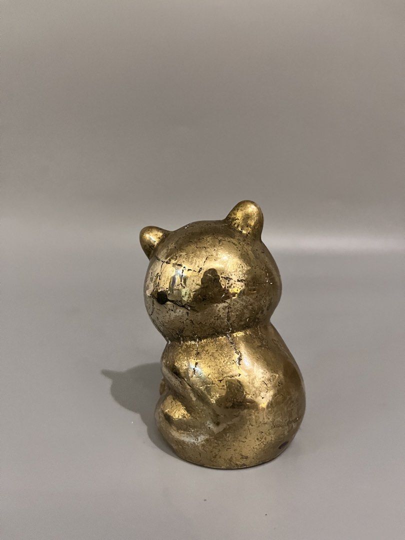 Vintage Brass Mini Teddy Bear (Category: Other Home Decor) located in Taguig. Submitted by frank63studio (Listing ID 1467840263, Image 3). Description: Vintage Brass Mini Teddy Bear 1,250php hollow but heavy 2" x 1.7" x 2.8" .