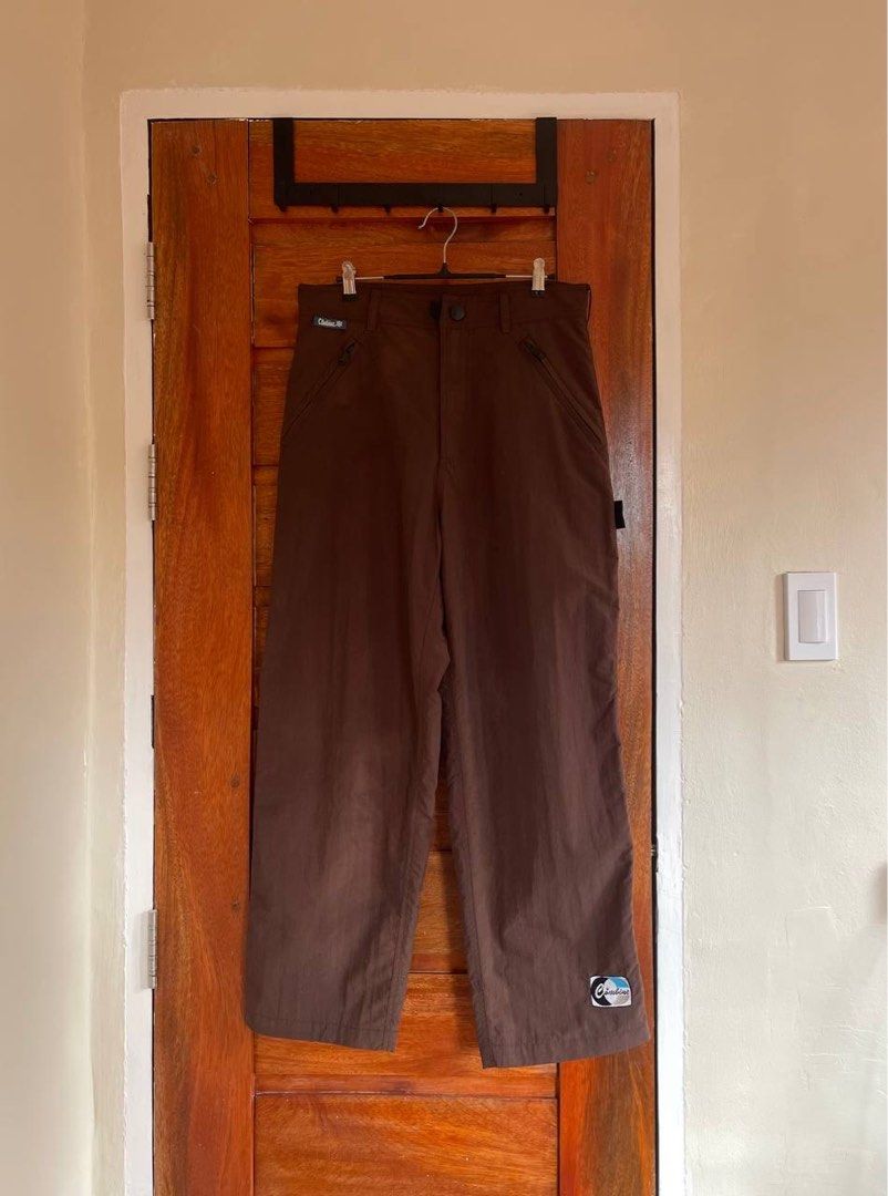 Vintage Combine Snowboard Ski Pants (Category: Coats, Jackets and Outerwear) located in Baler. Submitted by definitelynotmics (Listing ID 1467846423, Image 1). Description: FOR SALE VINTAGE COMBINE SNOWBOARD SKI PANTS COLOR BROWN UNISEX IN EXCELLENT CONDITION SIZE MEDIUM ON TAG CAN FIT SIZE 30 TO 31 WAISTLINE NOT GARTERIZED COLOR RATE 9/10 WORKING ANG ZIPPER AND BUTONES LIGHTWEIGHT PANTS LENGTH 40 INCHES WITH MINIMAL FLAWS KINDLY CHECK THE PHOTOS