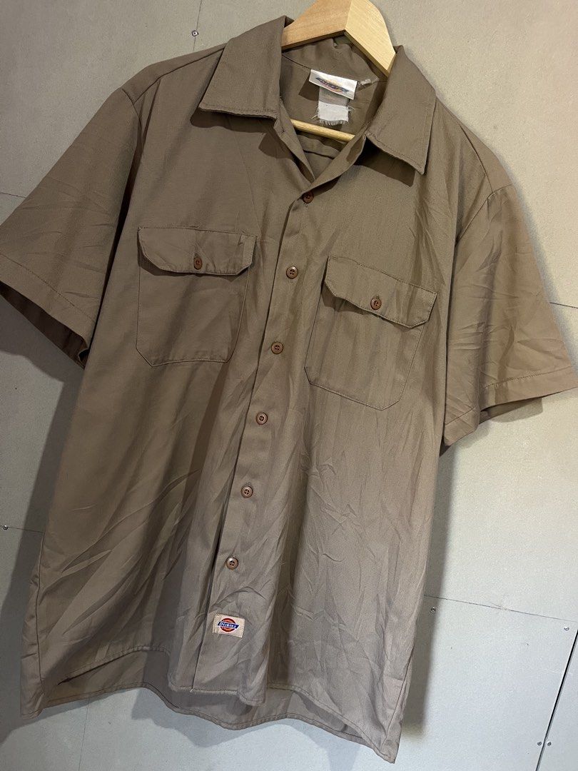 Vintage Dickies 1574 Khaki Workshirt script tag (Category: Tshirts & Polo Shirts ) located in Manila. Submitted by rhaldstsh.ph (Listing ID 1468003321, Image 3). Description: Vintage Dickies 1574 Khaki Workshirt script tag W: 24 L: 30 Excellent Condition Price: 650🏷️ 📩 DM TO CLAIM 📍DAVAO CITY ✈️ SHIPPING NATIONWIDE.