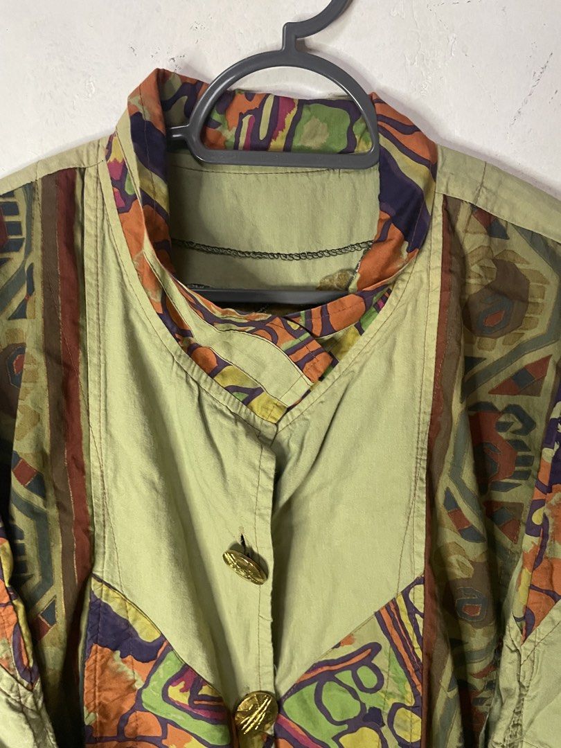 Vintage Earth Tribe Patterns Elephant Thai Coat (Category: Coats, Jackets and Outerwear) located in Malaybalay. Submitted by mo0rph (Listing ID 1467921774, Image 2). Description: 31x27 Add sf 100 Mindanao Jnt .