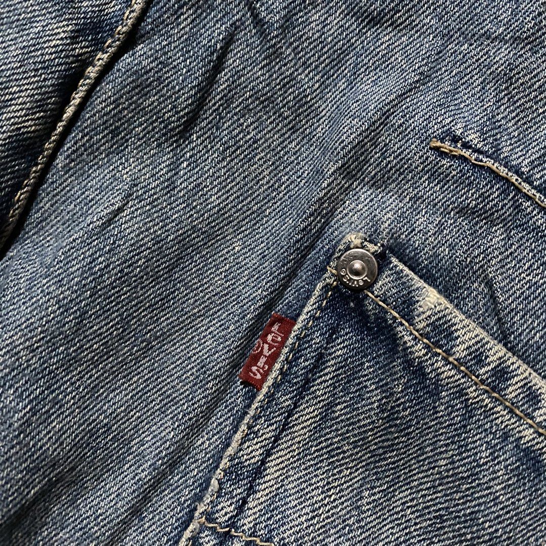 vintage levis engineered jeans (Category: Jeans) located in Cagayan de Oro. Submitted by neoazai (Listing ID 1467965860, Image 3). Description: waist 30-32 length 44 hem 8 these vintage levis features a button fly a low pocket and a vintage washed, made in the philippines from 90s to early 2000s a must have pair hmu.