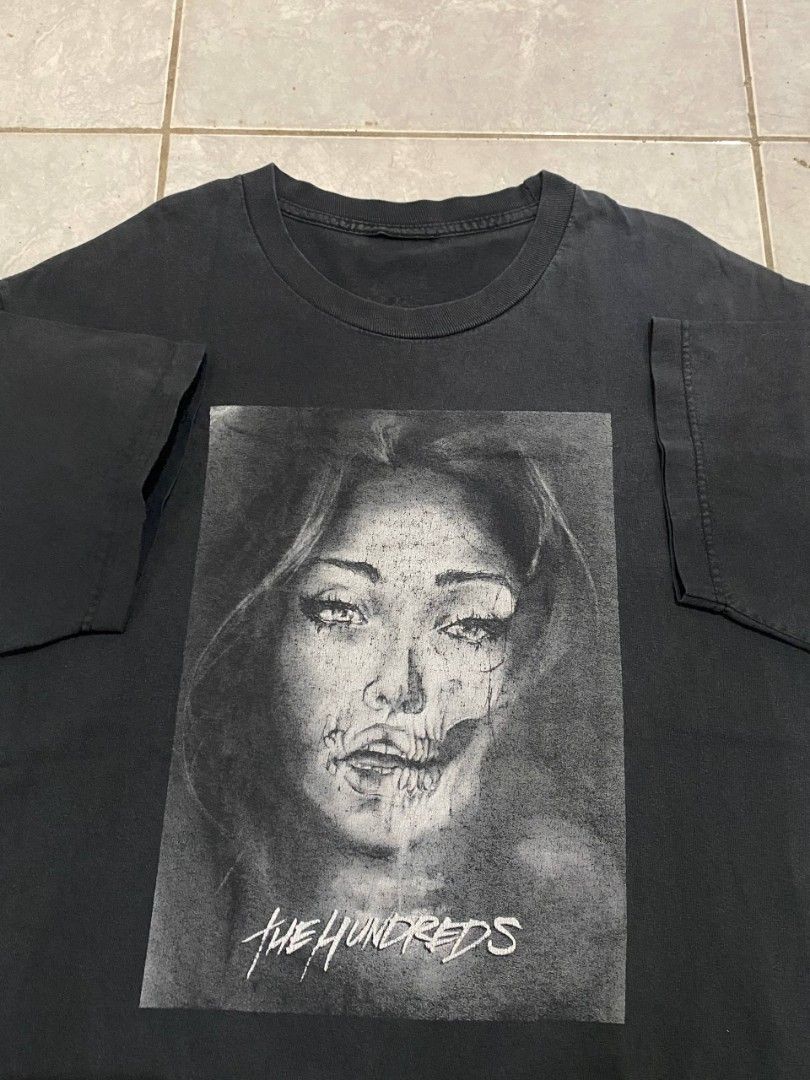 Vintage The Hundreds (Category: Tshirts & Polo Shirts ) located in Bacolod City. Submitted by baligyaginagmay (Listing ID 1467984874, Image 1). Description: Large has pinholes and stains.