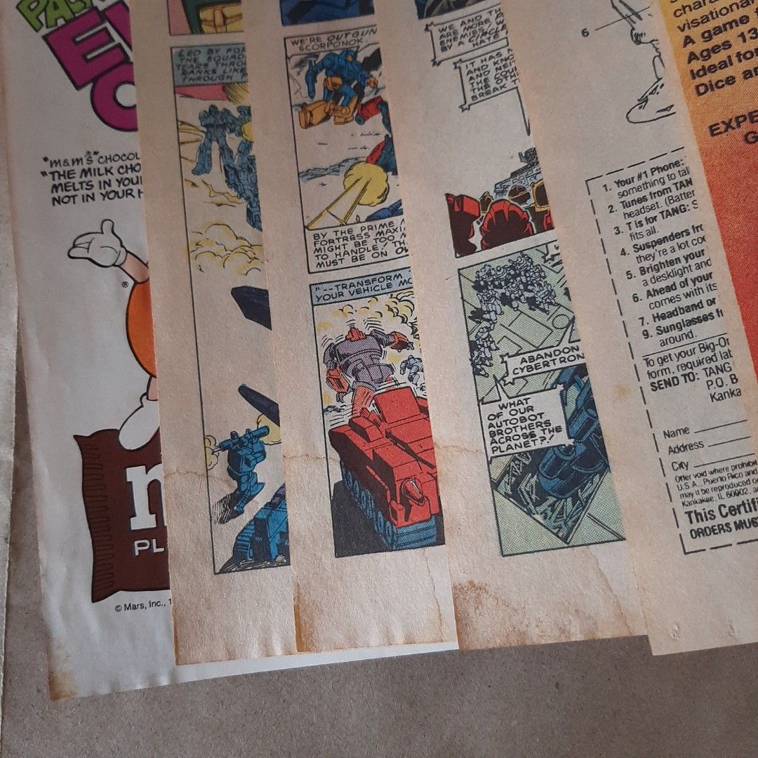 Vintage transformers head masters 1 comics (Category: Comics & Manga) located in Manila. Submitted by dok.spekter--richard-ramirez-- (Listing ID 1467860369, Image 3). Description: Available. • GCASH ONLY • LALAMOVE ONLY. NO COD CASH on Meetups depending on schedule: • Waltermart Munoz FPJ/Roosevelt LRT station • SM North • Savemore West Ave corner Edsa..