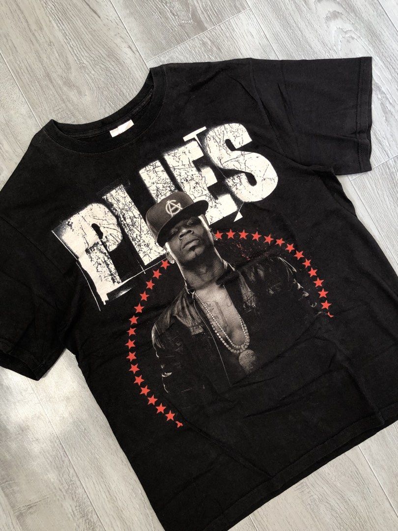 Vintage Y2K Plies Rap Tee (Category: Tshirts & Polo Shirts ) located in Imus. Submitted by jiroamari (Listing ID 1467875181, Image 1). Description: Size: Medium Width: 20 Length: 27 Need wash.