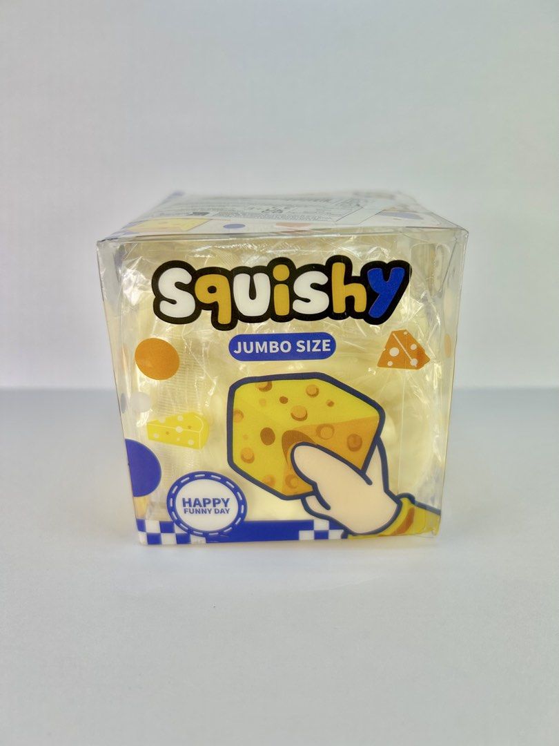 Viral Vaseline Cheese Squishy (No-Rebound) (Category: Designer & Blind Box Toys) located in Manila. Submitted by bunbunbloomi (Listing ID 1466941288, Image 2). Description: Vaseline Cheese Squishy 🧀 🏷️ Prices: ₱199 - Regular, ₱179 - Jumbo 📦 Stock: 0x Regular (PRE-ORDER), 3x Jumbo 📍 Location: Davao City (South) 💌 PM for details!.