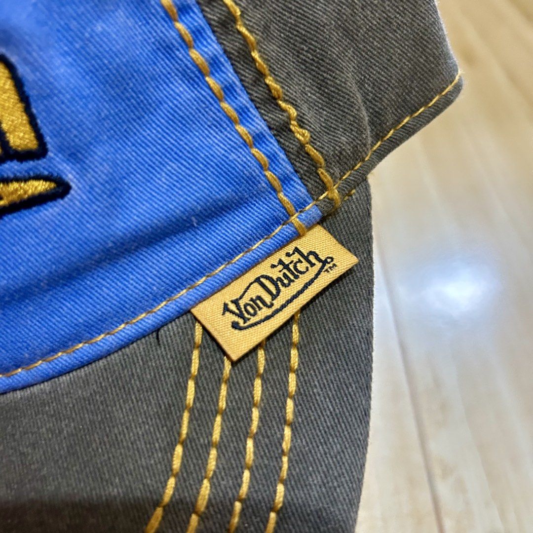 Von Dutch Blue Lightning Cap (Category: Caps & Hats) located in Manila. Submitted by thrifto1 (Listing ID 1467968732, Image 3). Description: Plaridel Bulacan loc Detailed pictures posted 750 only As new condition Dm for sure buyer.