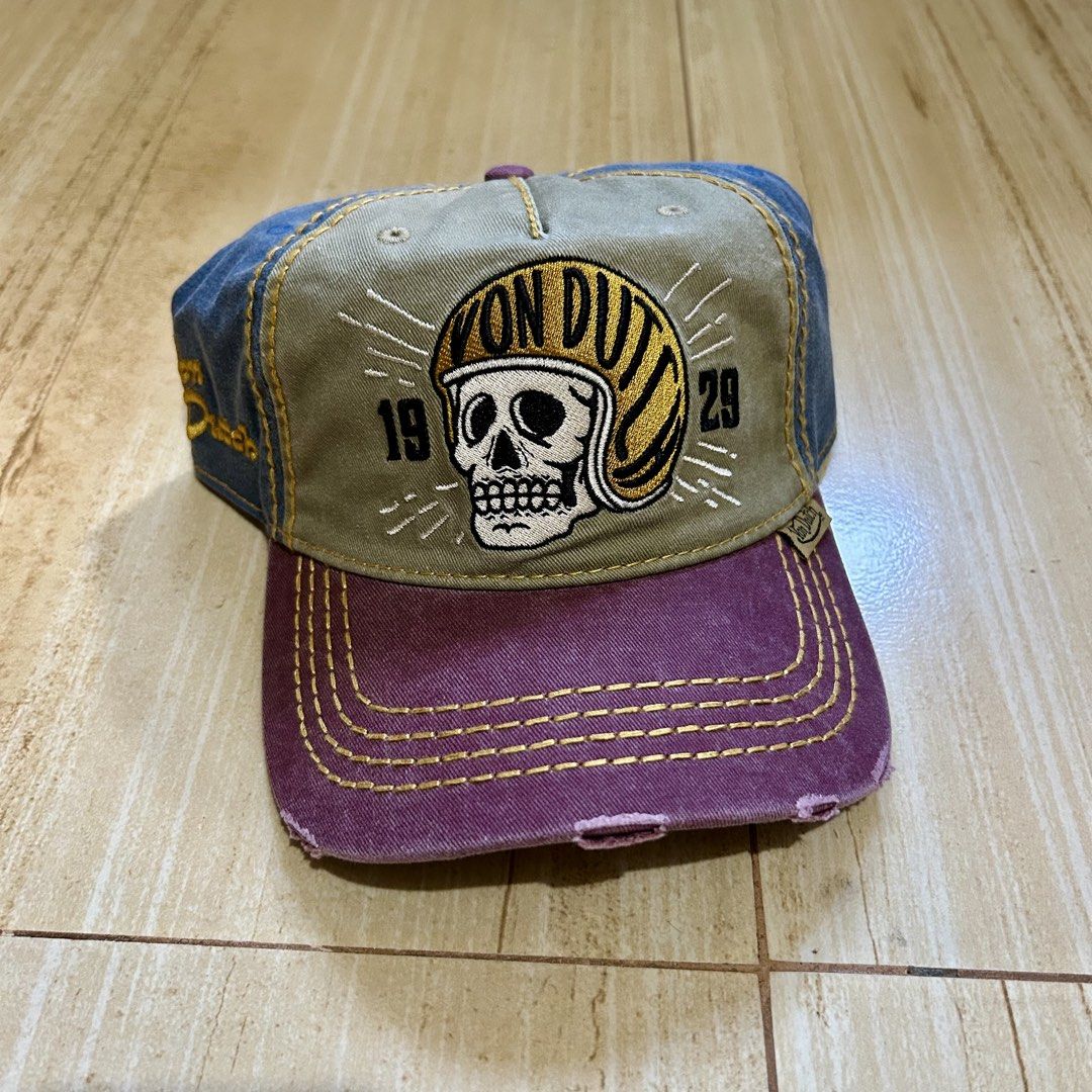 Von Dutch Skull Cap (Category: Caps & Hats) located in Manila. Submitted by thrifto1 (Listing ID 1467968963, Image 1). Description: Plaridel Bulacan loc Detailed pictures posted 750 only As new condition Dm for sure buyer.