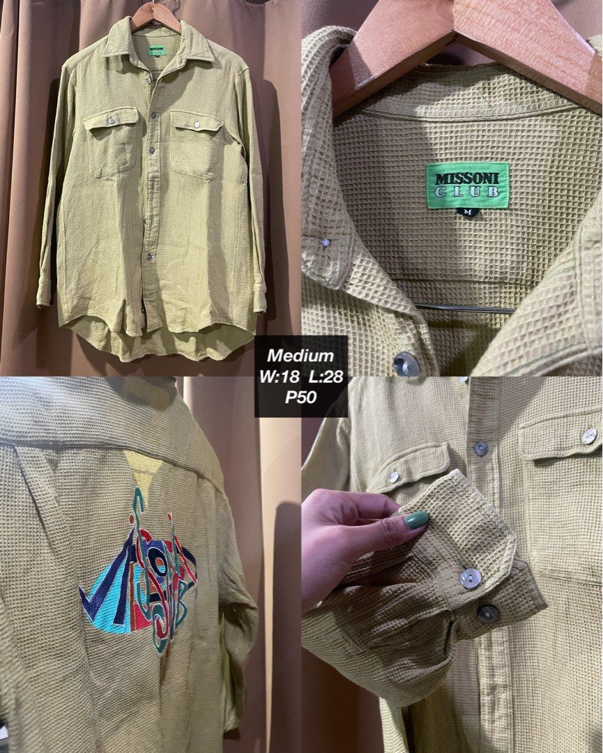 Waffle Long Sleeve Shirt Medium (Category: Tshirts & Polo Shirts ) located in Quezon City. Submitted by smileclothingline (Listing ID 1467853570, Image 1). Description: 🚚Courier: J&T/Lalamove/Gogoexpress 📍Shipping fee depends on your location 💸Mode of Payment: BPI/Gcash/Paymaya ‼️Payment first, only then will ship the item.